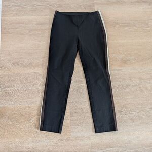 ✨4 for 12 A New Day Black Ankle Length Pants with Side Stripe, Size 2